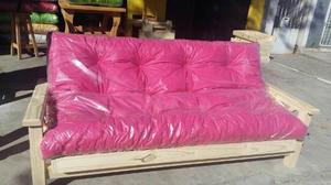 Futon Cama Con Colchon