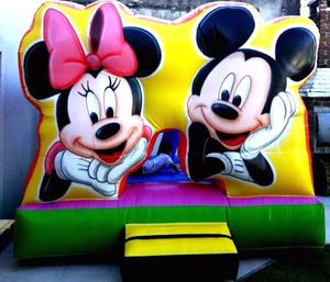 Inflable mickey y minnie poco uso