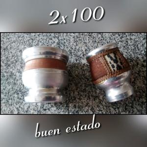 Mate 2x100 muy lindos