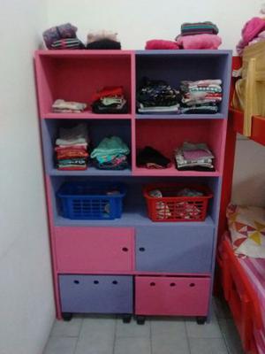 Mueble Organizador Infantil Sin Pintar