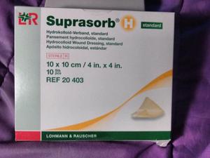 Parche apósito Hidrocoloide Suprasorb H 10 X 10 Cm x 10 U.