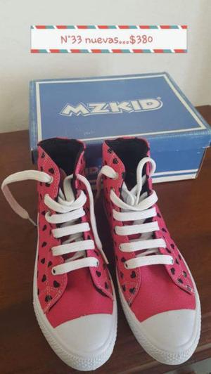 VENDO ZAPATILLAS CONVERSE Y MZKID NUEVAS Nº  Y 39!!!!!