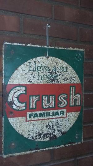 Antiguo cartel Crush