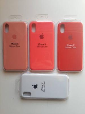 Apple Silicone Case iPhone  Plus y X