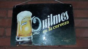 Cartel Quilmes original
