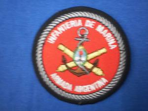Escudo Bordado Infanteria De Marina-original !!!