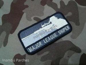 Parche Major League Sniper Mls Abrojo Táctico Us Army Navy