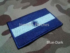 Parches Bandera Argentina Baja Visibilidad Bordados P/coser