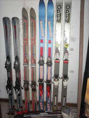 Tablas De Ski Rossignol 1,60 M C/ Fijaciones
