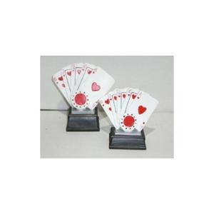 Trofeo Cartas Poker-11x10cm