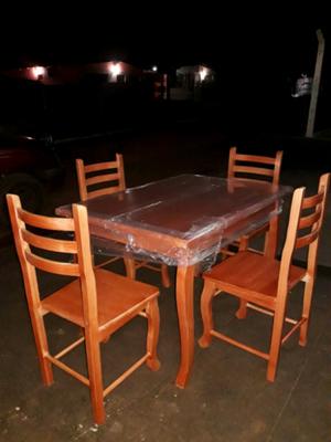 muebleria vende juego de comedor