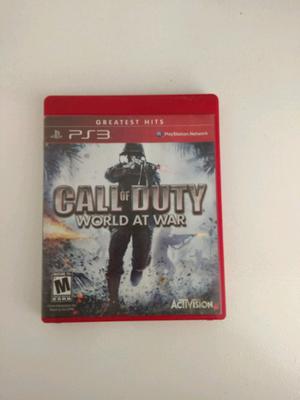 Call Of Duty World At War Original Ps3