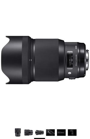 Lente Sigma 85mm DG HSM Art 1.4 para Nikon
