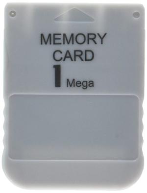 Memory Card 1mb Para Playstation 1 - Rosario