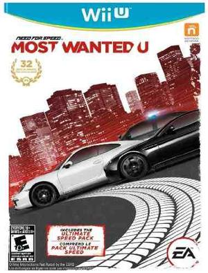 Need For Speed Most Wanted U - Nintendo Wii U