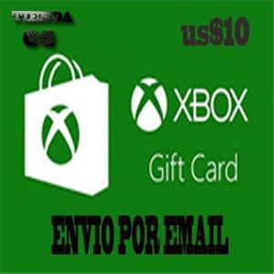 Tarjeta Xbox Live 10 Usd