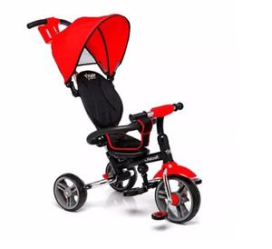 Triciclo Para Bebé Desmontable Con Techo Y Barral