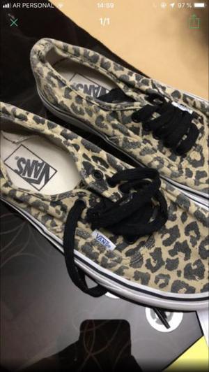 Zapatillas vans  animal print