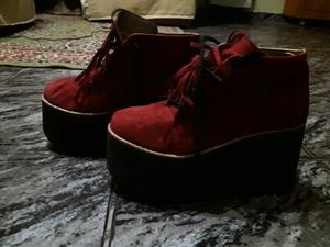 Zapatos bordo nº38