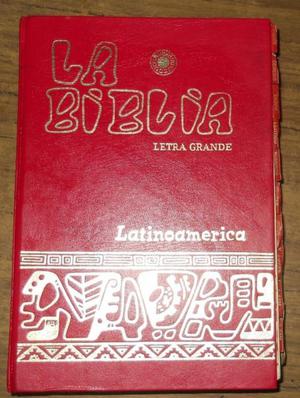 Biblia Latinoamericana Letras Grandes