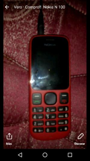 Compro!! Carcasa de Nokia N100 Rojo 