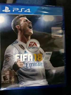FIFA 18 PS4 sellado
