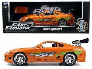 Fast & Furious - Brian S Toyota Supra - Escala 1:18 - Jada