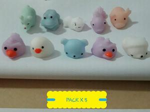 Squishies Squishy Pack X 5. Antiestres. Amigurumi!