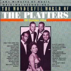 THE WONDERFUL WORLD OF THE PLATTERS 24 GOLDEN HITS
