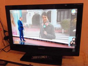 Televisor Samsung LCD 26", control, hdmi, impecable