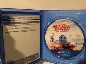 Need For Speed Payback ps4 original