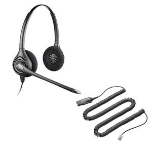 Auricular Headset Plantronics Hw261 Con Cable Qd!!