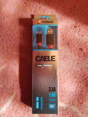 CABLE USB 2.1 1 MTS