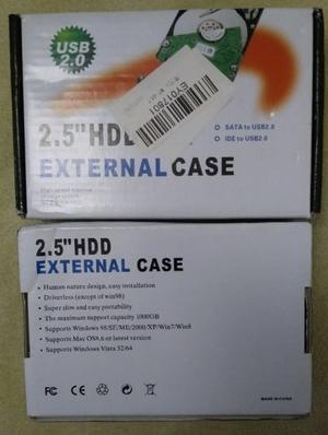 Caja externa para disco rígido 2.5