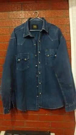 Camisa Jean marca Lee talle XL