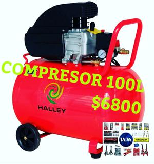 Compresor 100L halley