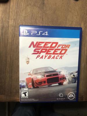 Juego Need For Speed Payback PS4 original Físico