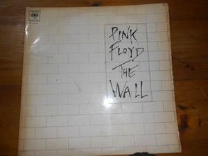 disco vinilo doble the wall pink floyd usado  como nuevo