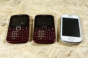 3 Celulares Samsung Galaxy FAME Lite GTS y Chat 222