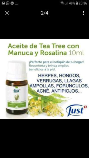 ACEITE ESENCIAL TEA TREE JUST OFERTA