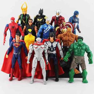 Avengers Articulados::: Hulk Thor Iron Man Cap America, Etc