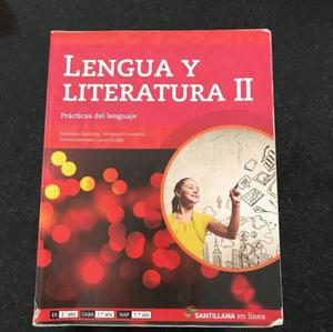 LENGUA Y LITERATURA II SANTILLANA