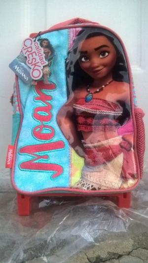 Mochila Moana Carro 12 Marca Cresko