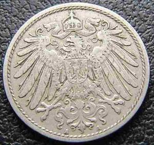 Moneda - Alemania Reich - 10 Pfennig  - Km 12 -tesoros