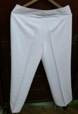 Pantalón de Vestir blanco T 46