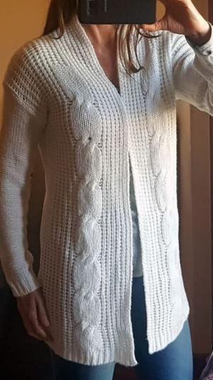 Saco cardigan sweater mujer. Pura lana. NUEVO
