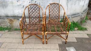 Sillones de caña