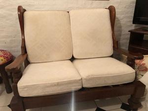 Juego de 3 Sillones de algarrobo + TV 29 pulgas de regalo