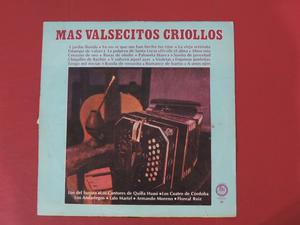 MAS VALSECITOS CRIOLLOS VINILO