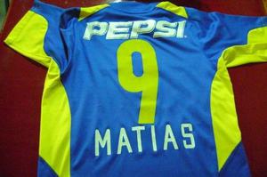 Camiseta Vieja Boca Juniors Pepsi Con 9 Felpa